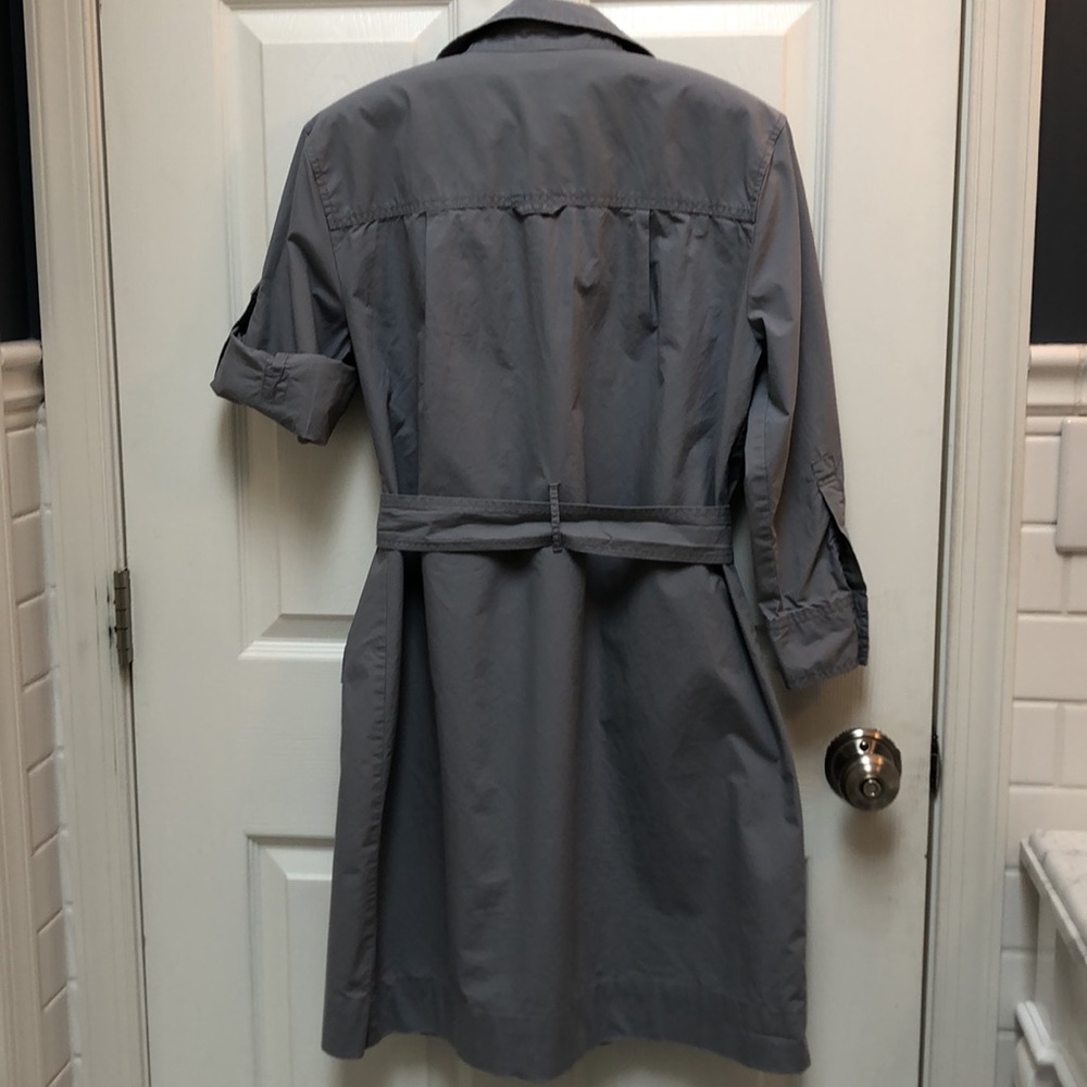 JCrew Factory Belted dress convertible sleeves - Picture 6 of 6